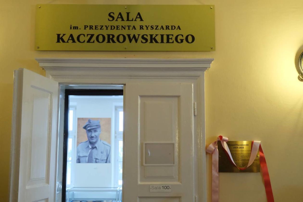 Sala im. prezydenta Ryszarda Kaczorowskiego w Urzedzie Wojewódzkim