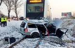 Wypadek na przejeździe kolejowym w Rzeszowie (zdjęcie 3)