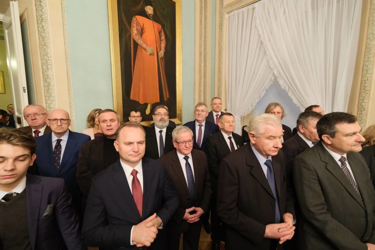  Spotkanie wigilijne zorganizowane przez prezydenta Krzysztofa Żuka (zdjęcie 7) - Autor: Maciej Kaczanowski