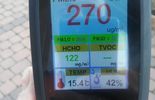Przykładowe pomiary stężeń pyłów zawieszonych PM 1, PM 2,5 i PM 10 w Zamościu (zdjęcie 5)