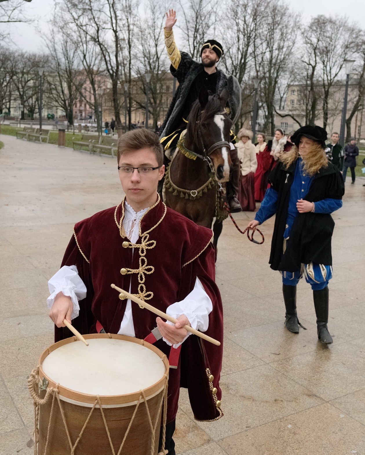 Korowód z okazji 450 zawarcia Unii Lubelskiej