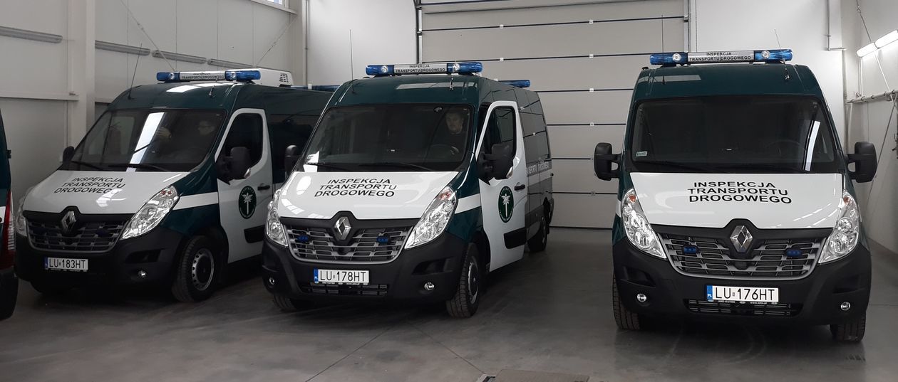 Inspekcja Transportu Drogowego w Lublinie ma pięć nowych pojazdów specjalistycznych - Autor: WITD Lublin