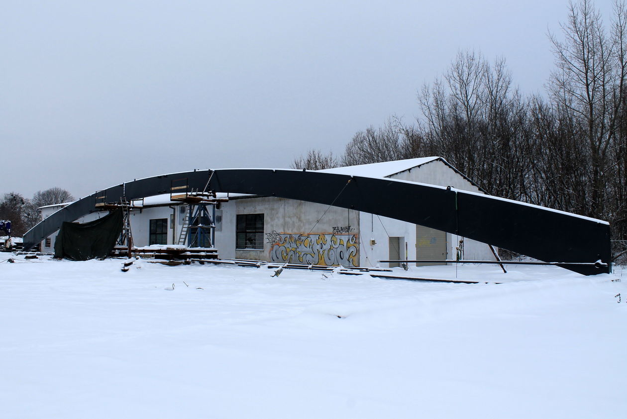  Budowa hali sportowej w Puławach (zdjęcie 18) - Autor: Radosław Szczęch