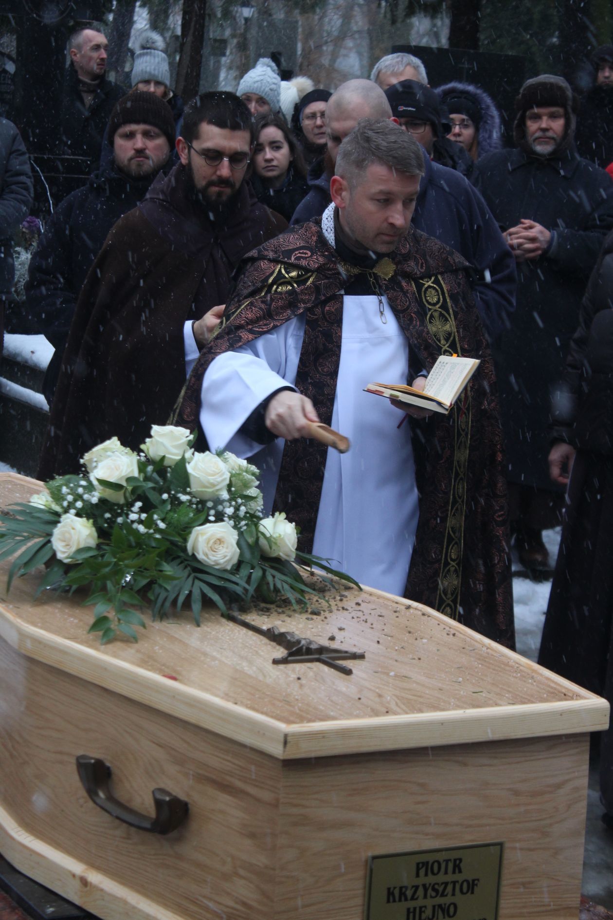  Pogrzeb zakonnika Piotra Hejno (zdjęcie 4) - Autor: Mirosław Trembecki