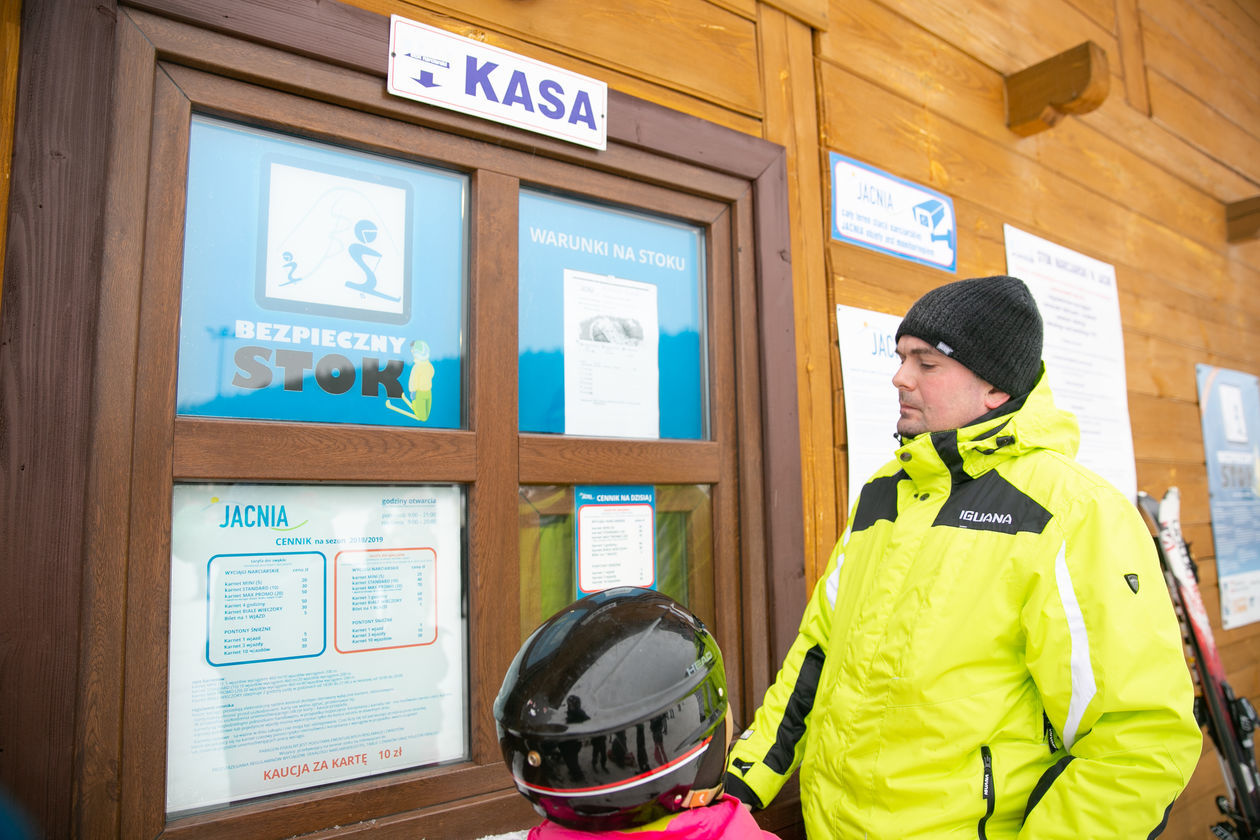  Wyciąg narciarski Jacnia (zdjęcie 19) - Autor: Kazimierz Chmiel