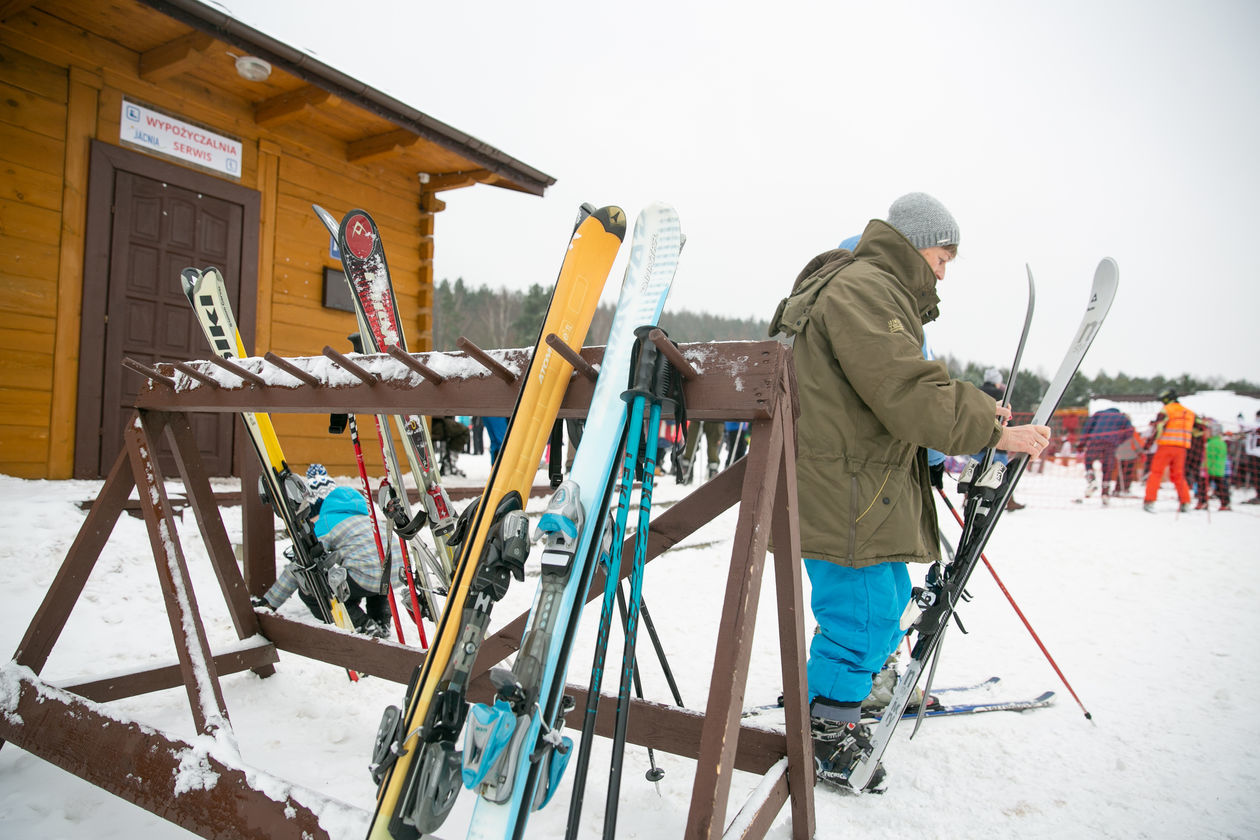  Wyciąg narciarski Jacnia (zdjęcie 22) - Autor: Kazimierz Chmiel