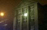 Pożar w dawnej szkole przy ul. Spokojnej w Lublinie  (zdjęcie 2)