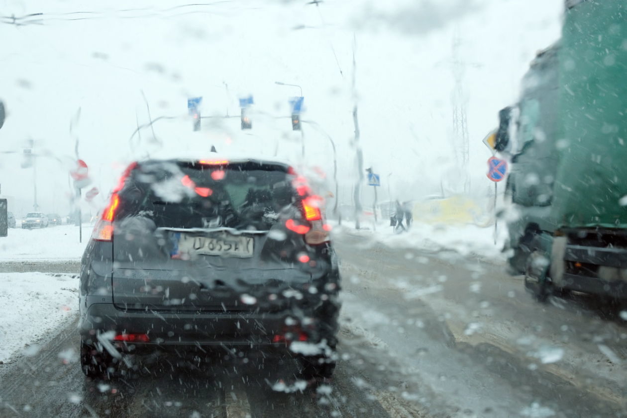  Śnieżyca nad Lublinem (zdjęcie 5) - Autor: Maciej Kaczanowski