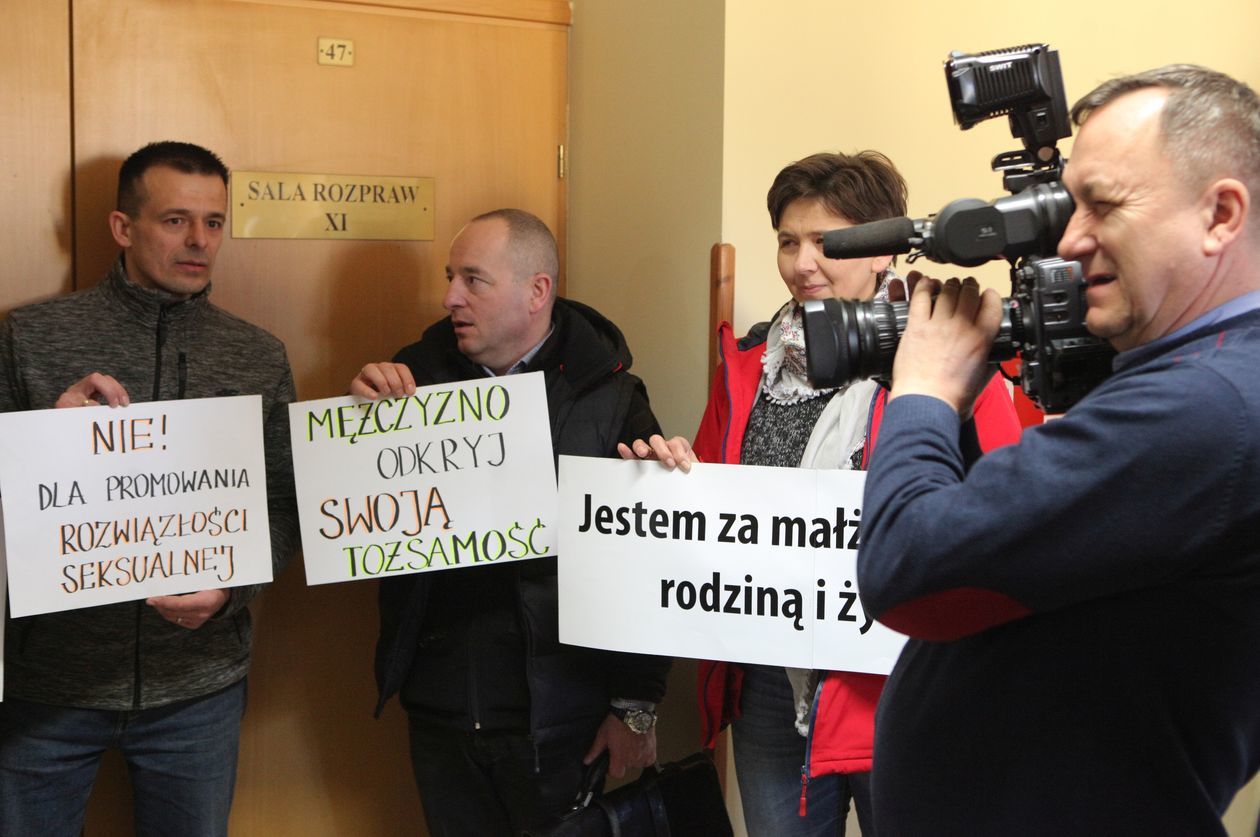  Rozprawy sądowe ws. Marszu Równości w Lublinie (zdjęcie 13) - Autor: Jacek Szydłowski