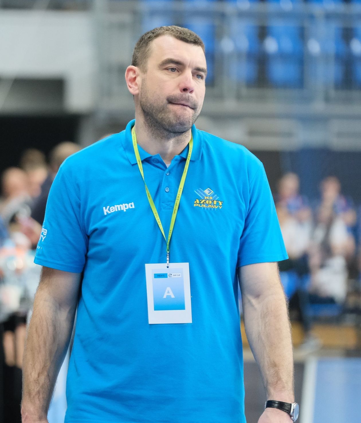 Mecz grupy D Pucharu EHF: zespół Azotów Puławy przegrał z ekipą z Danii trzema bramkami (zdjęcie 20) - Autor: Maciej Kaczanowski