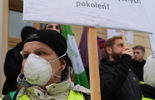 Strajk dla Ziemi - pikieta przd ratuszem (zdjęcie 4)
