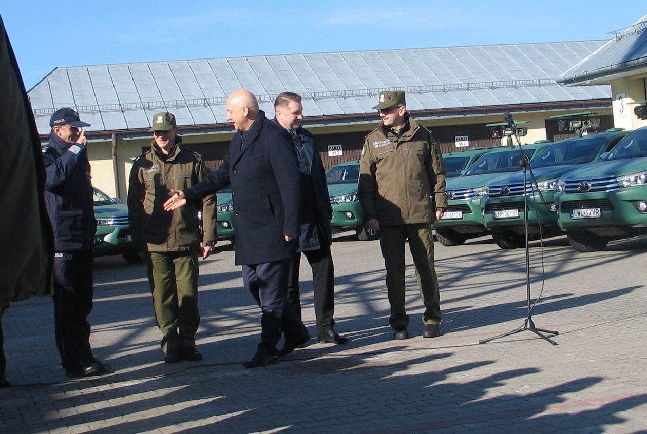  Nowe toyoty dla Straży Granicznej (zdjęcie 1) - Autor: Jacek Barczyński