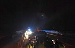 Porozrzucany na S19 złom uszkodził kilka samochodów (zdjęcie 3)