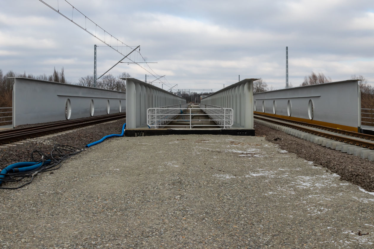  Stacja Dęblin w trakcie modernizacji. Styczeń 2019 (zdjęcie 1) - Autor: Grzegorz Szędzioł