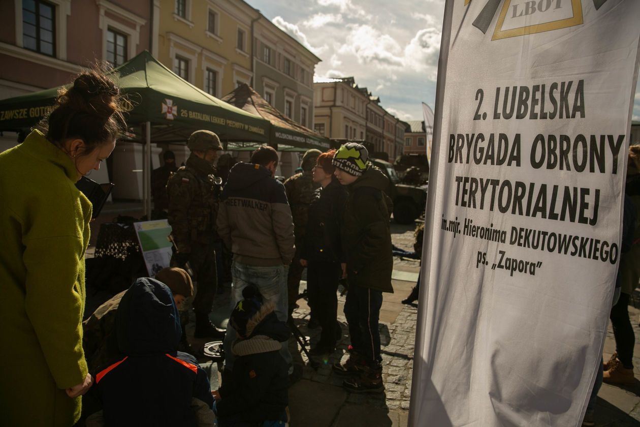  Piknik wojskowy w Zamościu (zdjęcie 1) - Autor: Kazimierz Chmiel