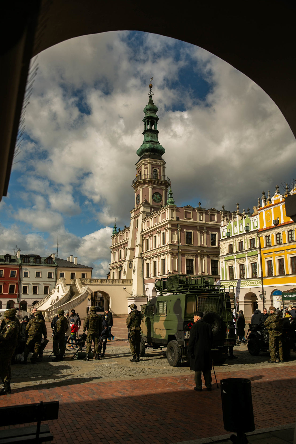  Piknik wojskowy w Zamościu (zdjęcie 1) - Autor: Kazimierz Chmiel