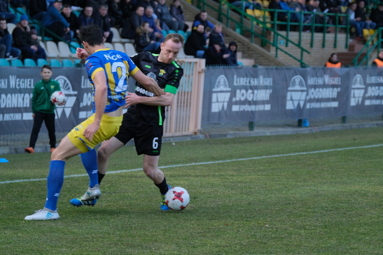  Górnik Łęczna vs Elana Toruń 1:1 (zdjęcie 1) - Autor: Maciej Kaczanowski