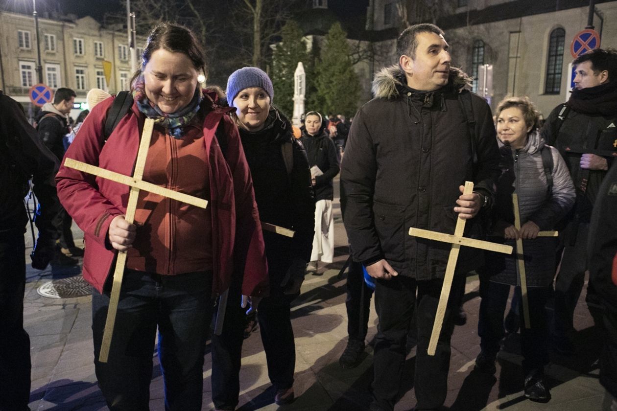  Ekstremalna Droga Krzyżowa z Lublina do Lubartowa (zdjęcie 1) - Autor: Jacek Szydłowski