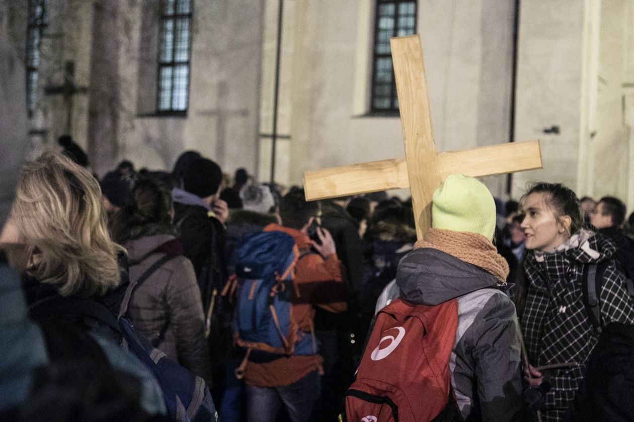  Ekstremalna Droga Krzyżowa z Lublina do Lubartowa (zdjęcie 1) - Autor: Jacek Szydłowski