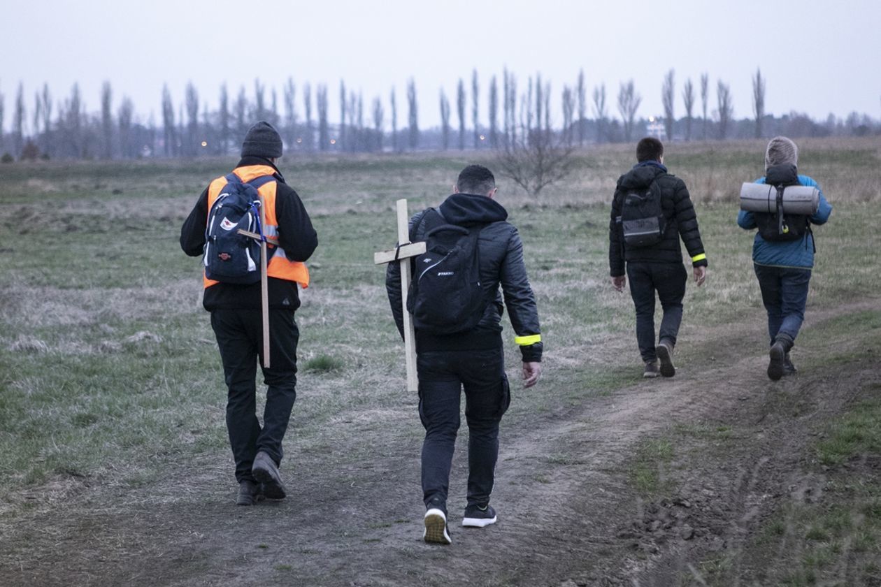  Ekstremalna Droga Krzyżowa z Lublina do Lubartowa (zdjęcie 1) - Autor: Jacek Szydłowski