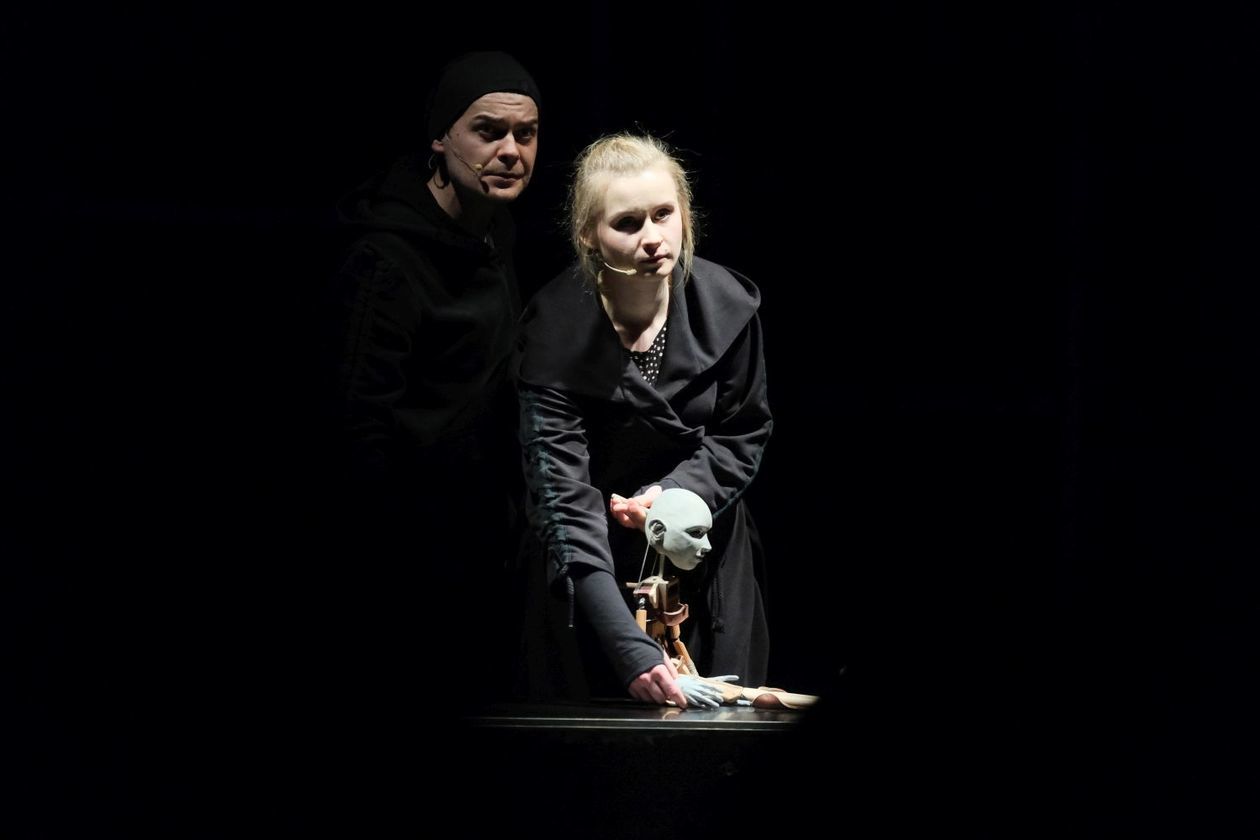   Premiera w Teatrze Andersena: Podwójne życie Weroniki w reżyserii Krzysztofa Rzączyńskiego (zdjęcie 1) - Autor: Maciej Kaczanowski