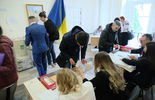 Wybory prezydenta Ukrainy w konsulacie w Lublinie (zdjęcie 5)