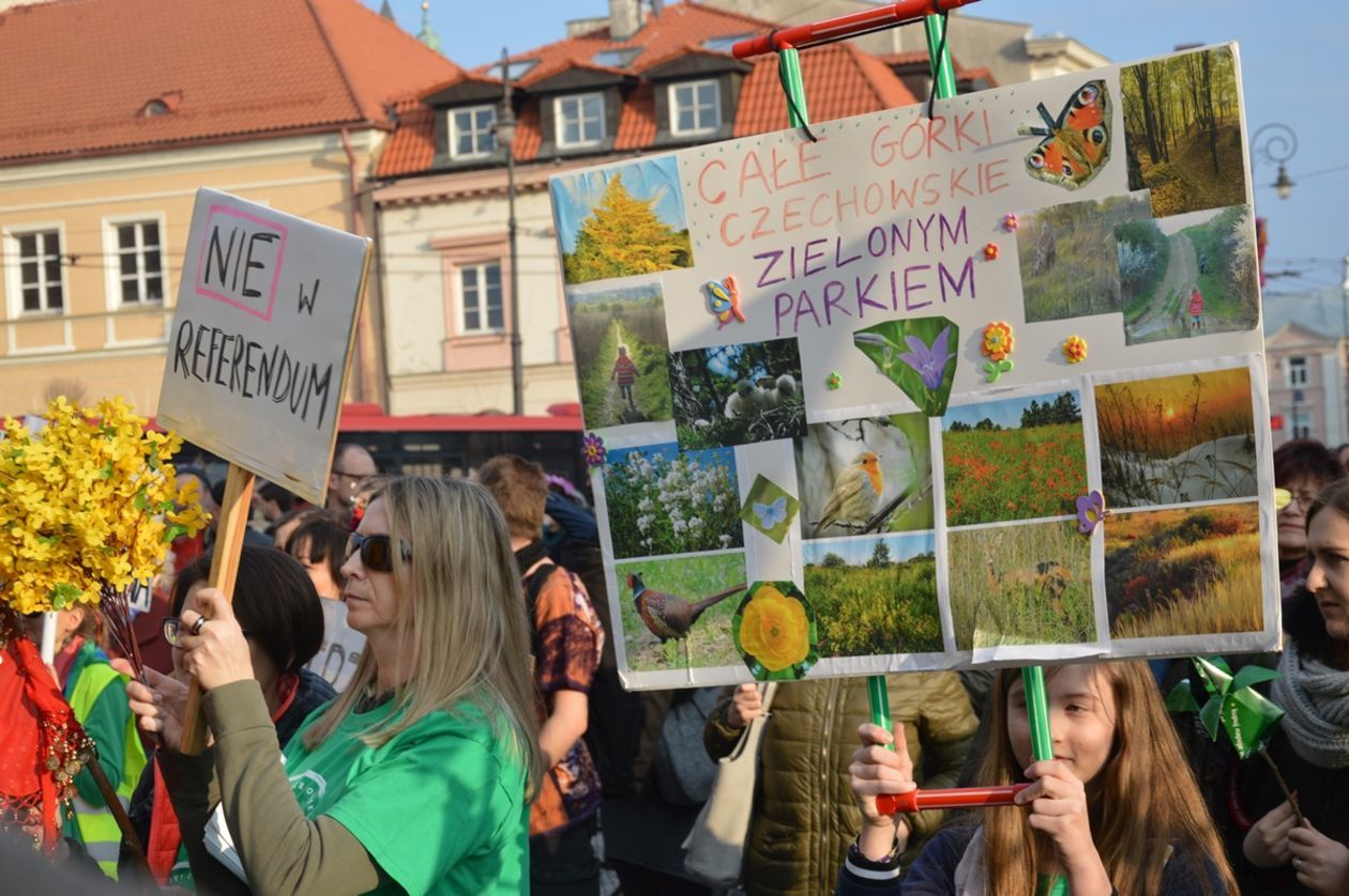  Marsz dla Górek Czechowskich - NIE dla blokowisk (zdjęcie 3) - Autor: Michał Wolny