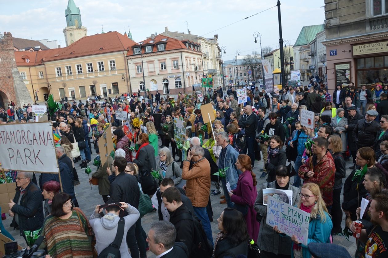  Marsz dla Górek Czechowskich - NIE dla blokowisk (zdjęcie 3) - Autor: Michał Wolny