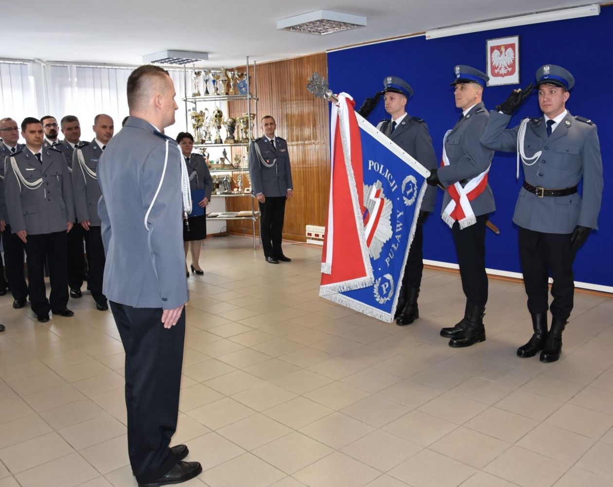  Nowy Komendant Powiatowy Policji w Puławach (zdjęcie 1) - Autor: Policja