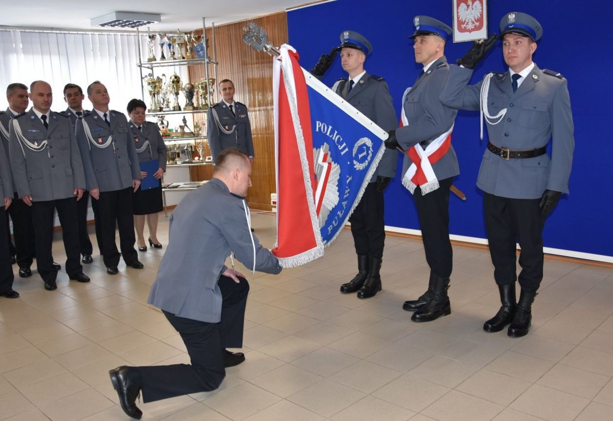  Nowy Komendant Powiatowy Policji w Puławach (zdjęcie 1) - Autor: Policja