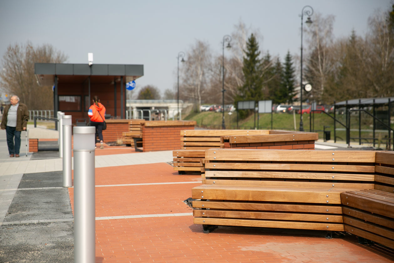  Nowe centrum przesiadkowe przy ul. Peowiaków w Zamościu (zdjęcie 1) - Autor: Kazimierz Chmiel