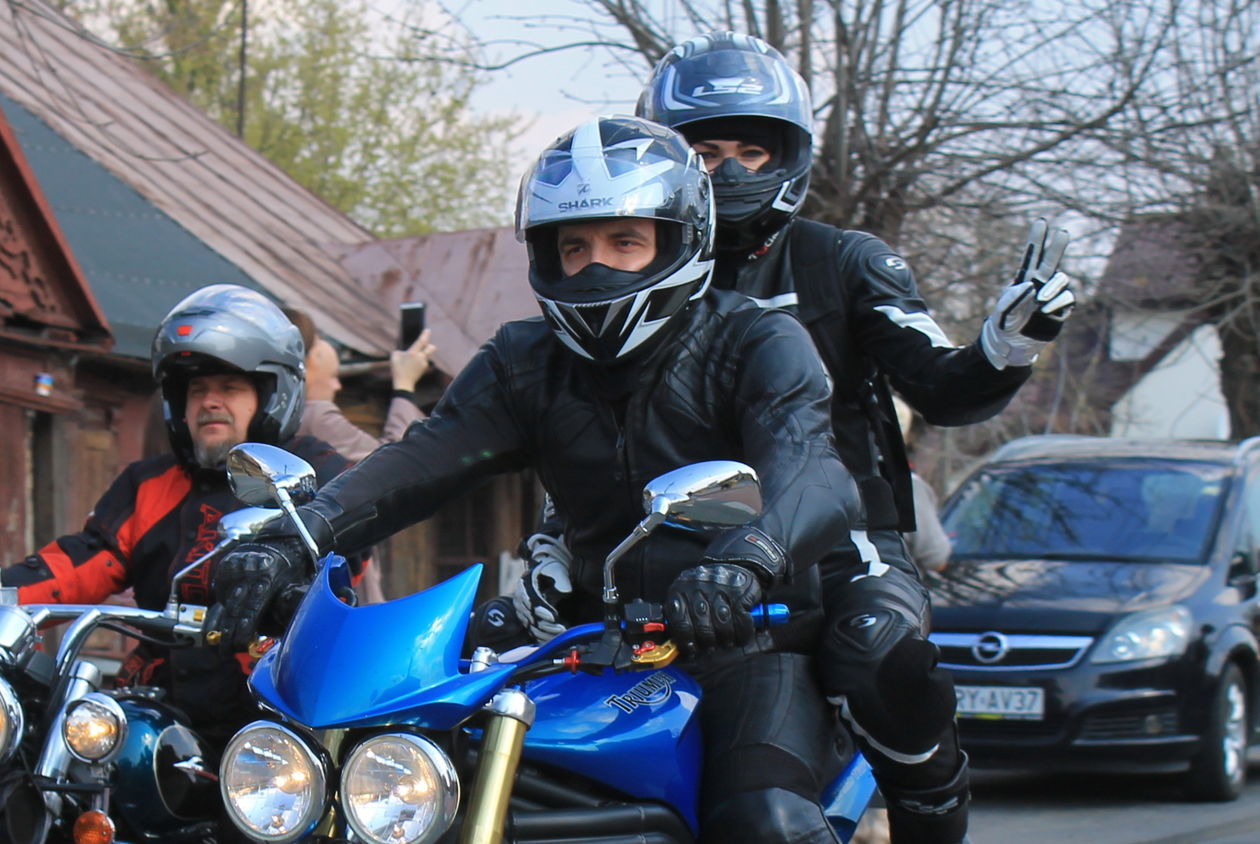  Motocykliści rozpoczęli sezon, w Dęblinie i Stężycy (zdjęcie 53) - Autor: Radosław Szczęch