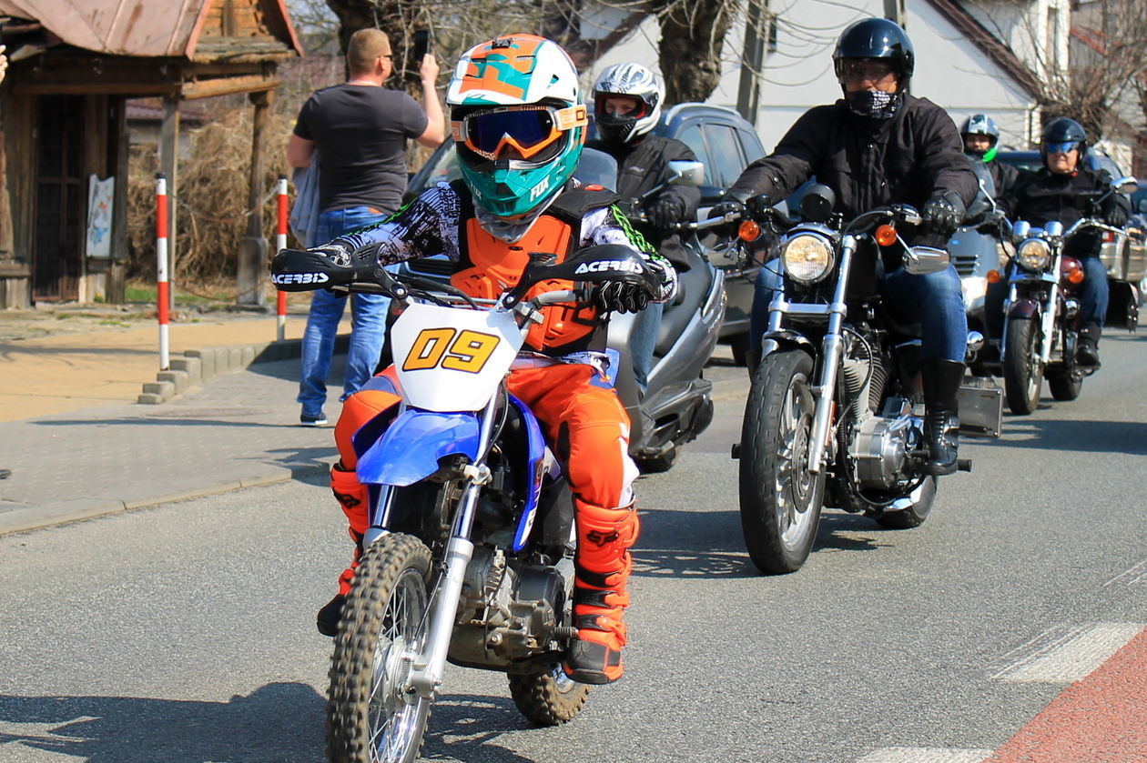 Motocykliści rozpoczęli sezon, w Dęblinie i Stężycy