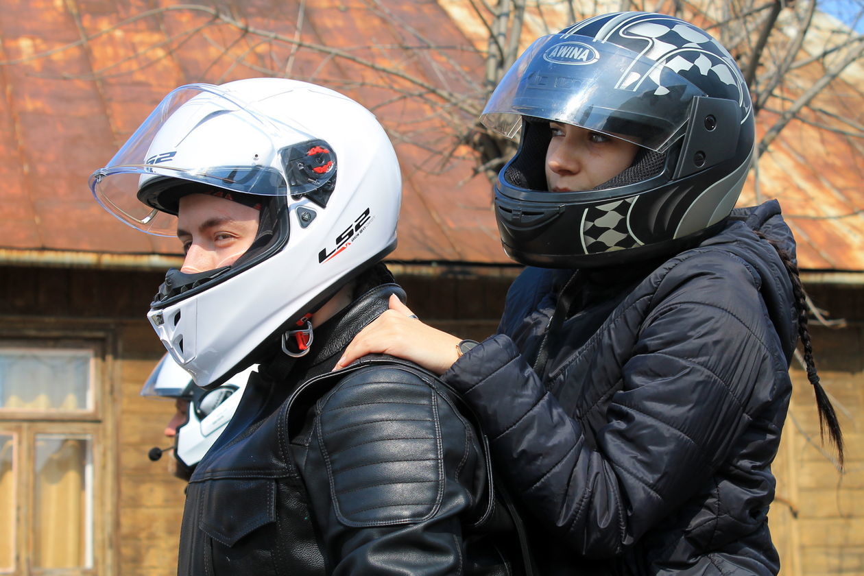  Motocykliści rozpoczęli sezon, w Dęblinie i Stężycy (zdjęcie 63) - Autor: Radosław Szczęch