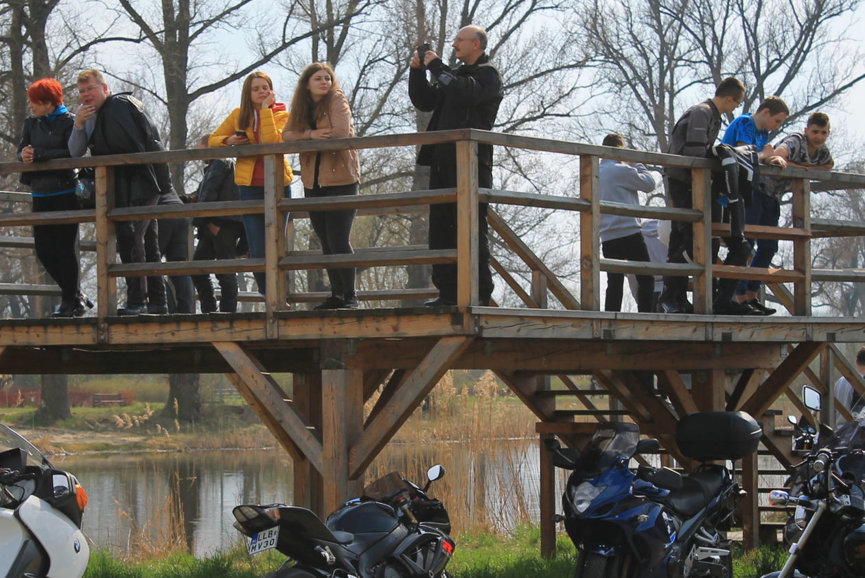  Motocykliści rozpoczęli sezon, w Dęblinie i Stężycy (zdjęcie 14) - Autor: Radosław Szczęch