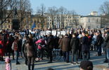 Pikieta na pl. Litewskim: uczniowie popierają strajk nauczycieli (zdjęcie 2)