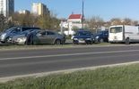 Wypadek na al. Tysiąclecia w Lublinie (zdjęcie 2)