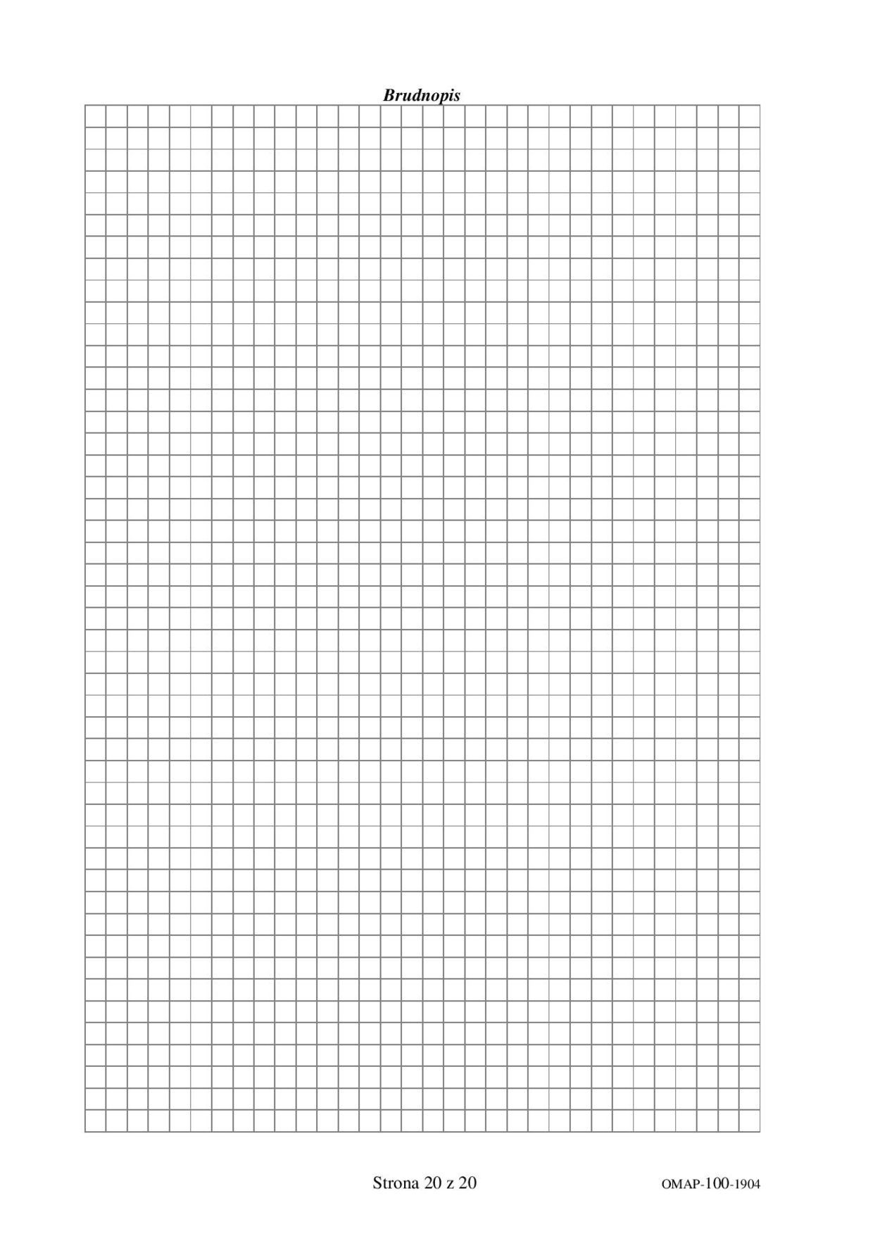  Egzamin ósmoklasisty 2019 matematyka. Arkusze CKE (zdjęcie 1) - Autor: CKE