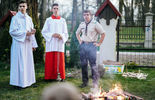 Święcenie ognia i paschału w Parafii Świętej Urszuli Ledóchowskiej w Lublinie (zdjęcie 5)