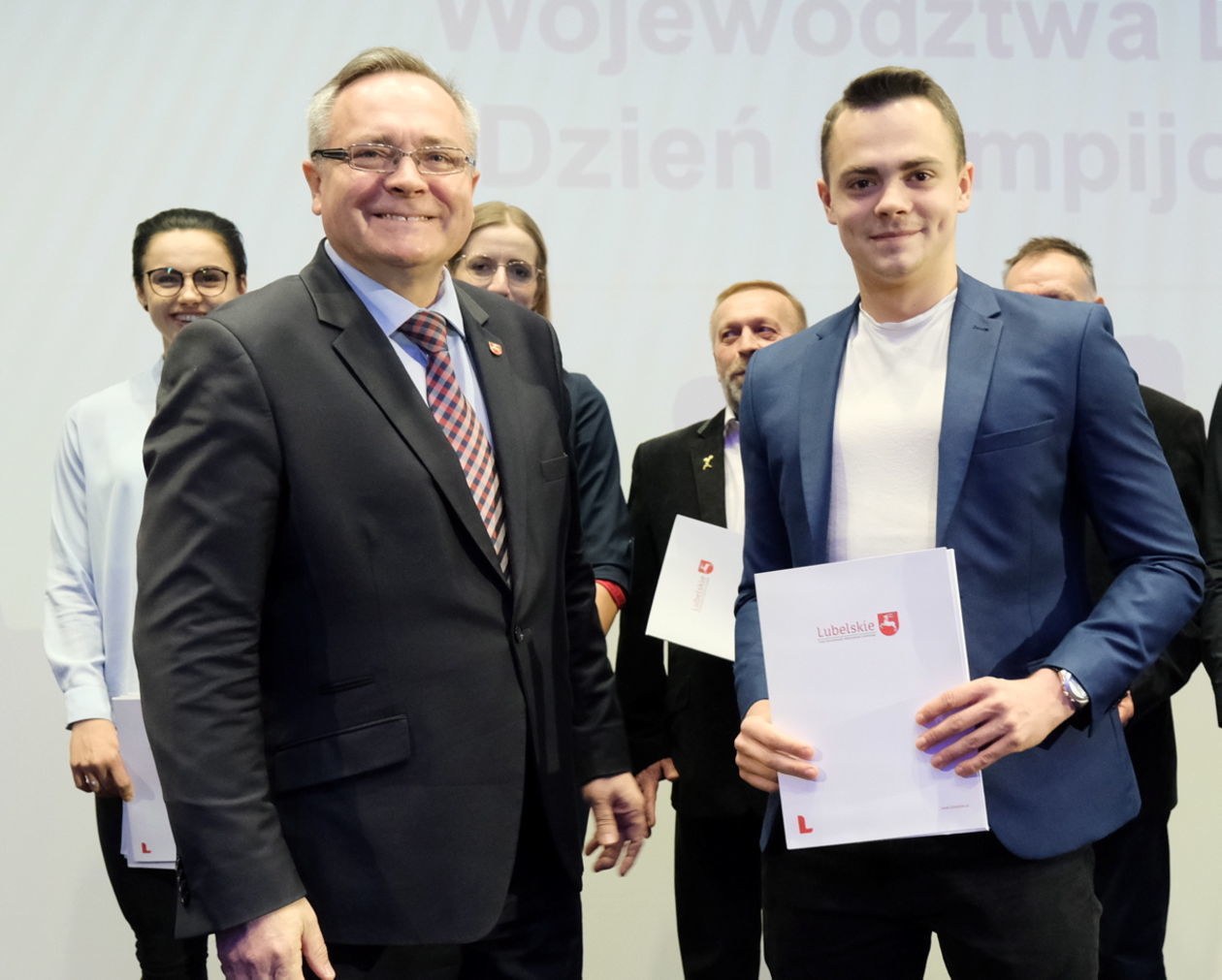  Dzień Olimpijczyka: wręczenie stypendiów sportowych Województwa Lubelskiego (zdjęcie 1) - Autor: Maciej Kaczanowski