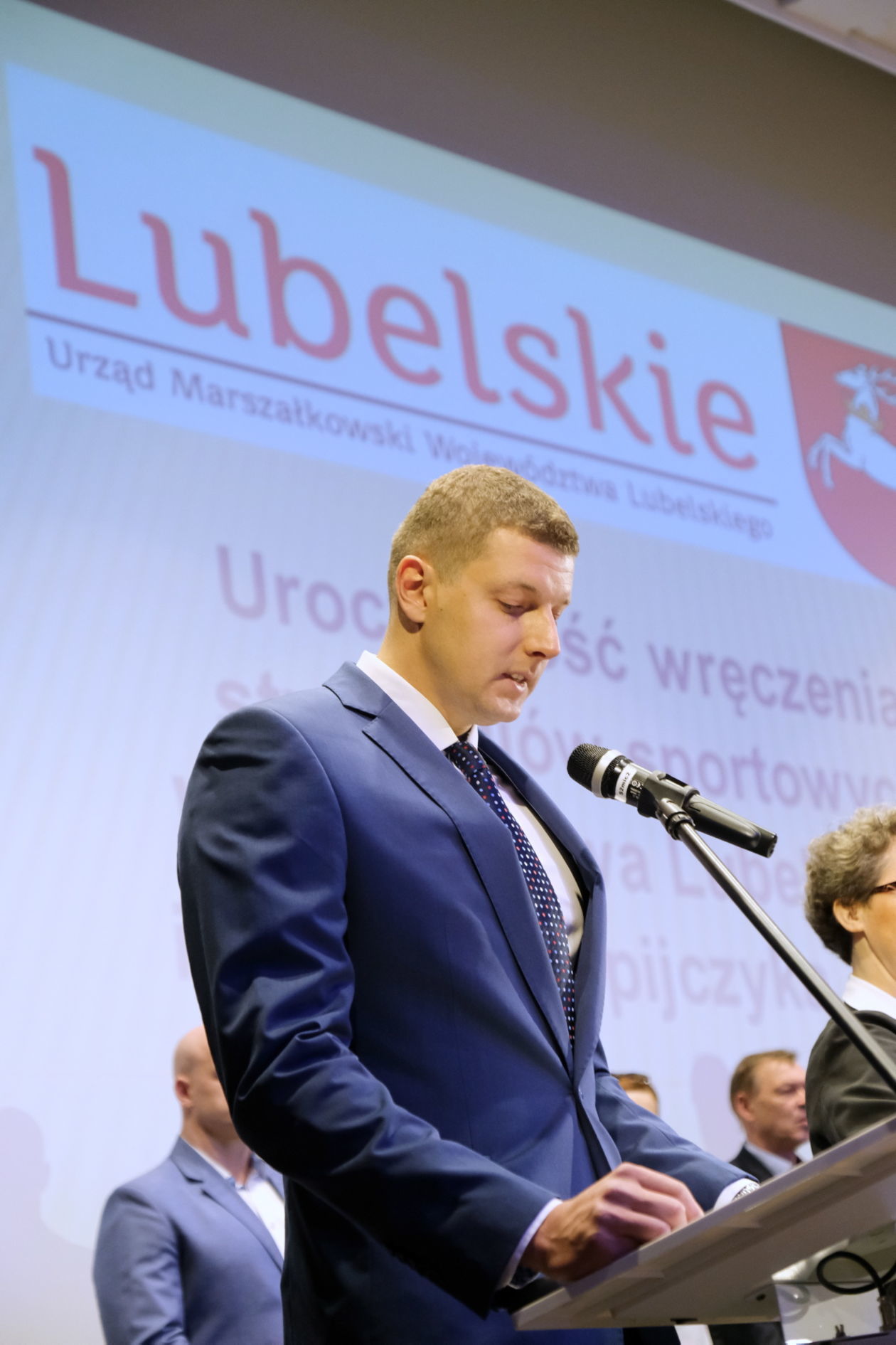  Dzień Olimpijczyka: wręczenie stypendiów sportowych Województwa Lubelskiego (zdjęcie 1) - Autor: Maciej Kaczanowski