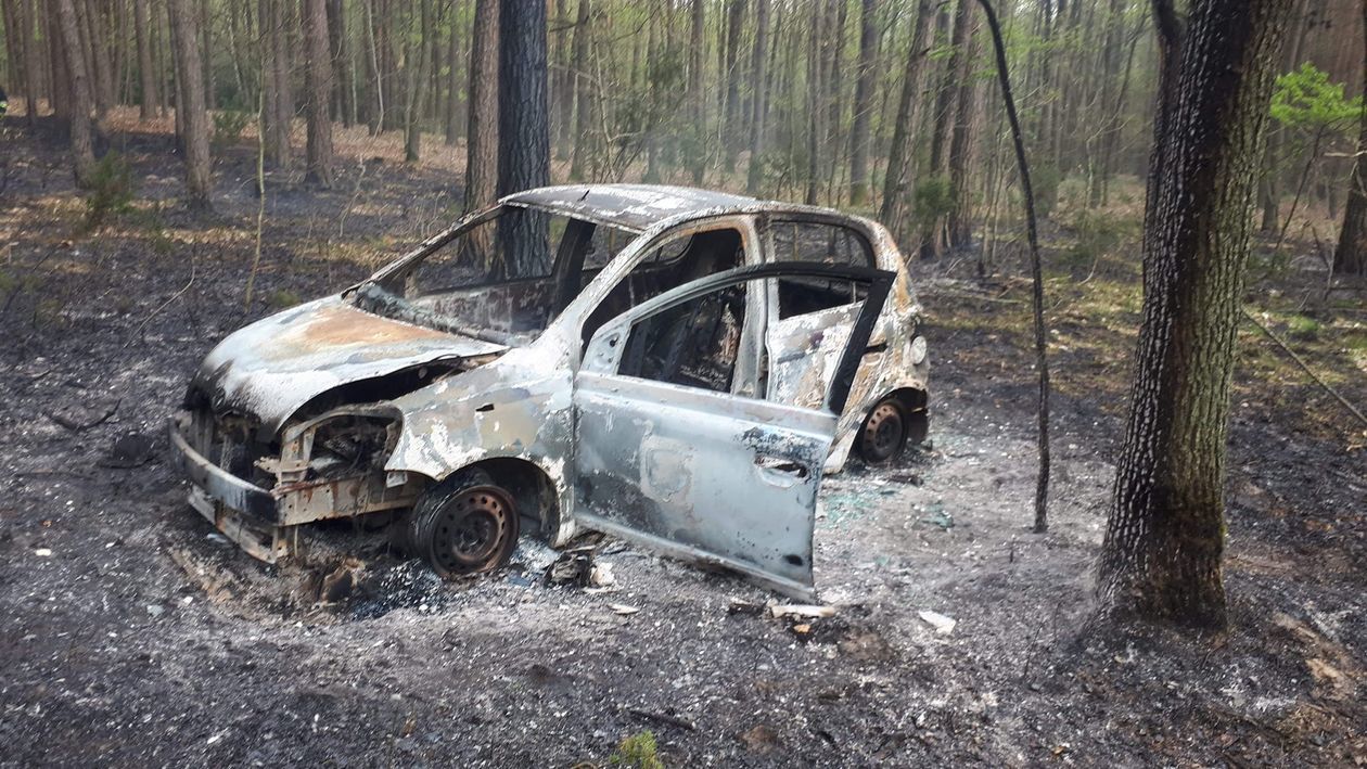 Lubelskie: Co Wydarzyło Się W Lesie? Znaleziono Spalony Samochód I Ciało Mężczyzny - Dziennik Wschodni
