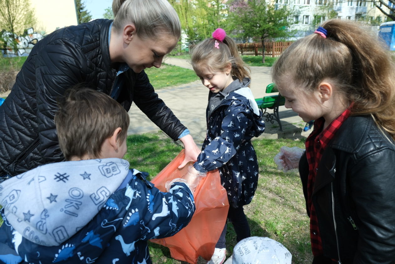  Akcja Przedszkoli: Posprzątajmy Lublin na wiosnę (zdjęcie 1) - Autor: Maciej Kaczanowski