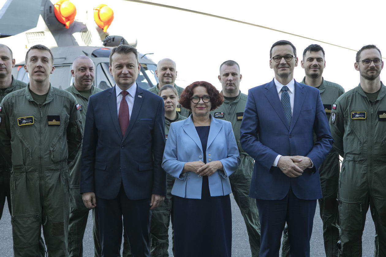  Premier Mateusz Morawiecki w PZL-Świdnik (zdjęcie 1) - Autor: Jacek Szydłowski