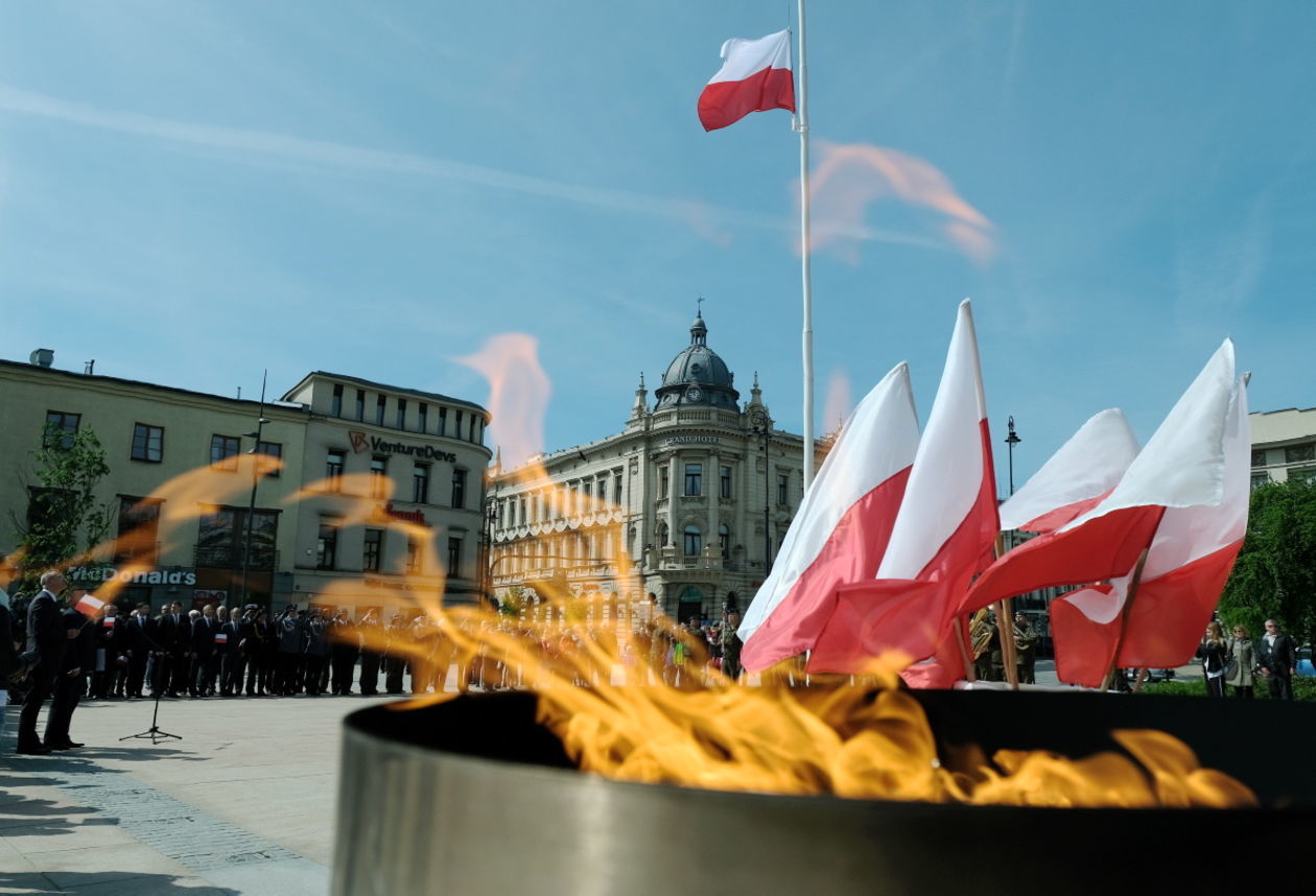 Dzień Flagi Narodowej w Lublinie - Autor: Maciej Kaczanowski