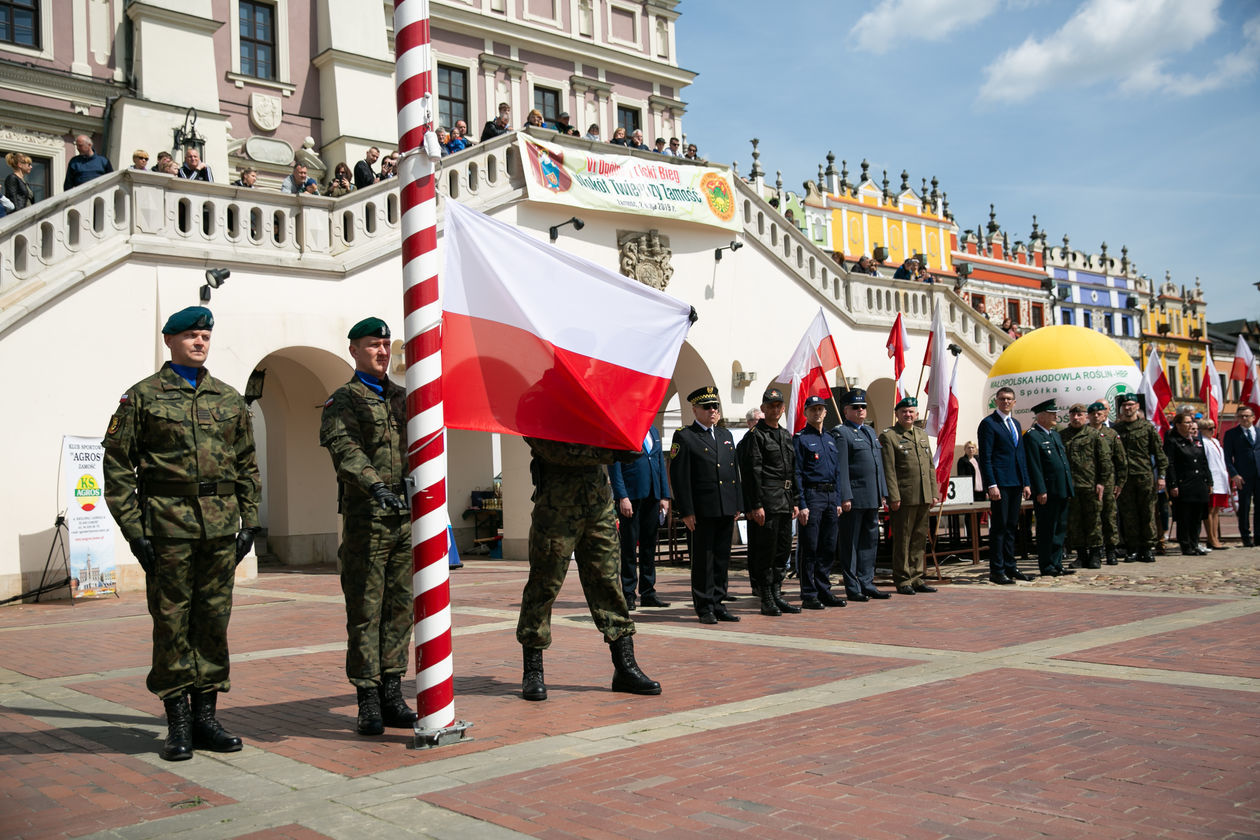  Święto Flagi w Zamościu (zdjęcie 1) - Autor: Kazimierz Chmiel