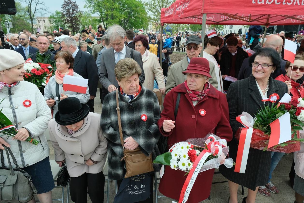  Uroczystości Święta Narodowego Trzeciego Maja w Lublinie (zdjęcie 1) - Autor: Maciej Kaczanowski