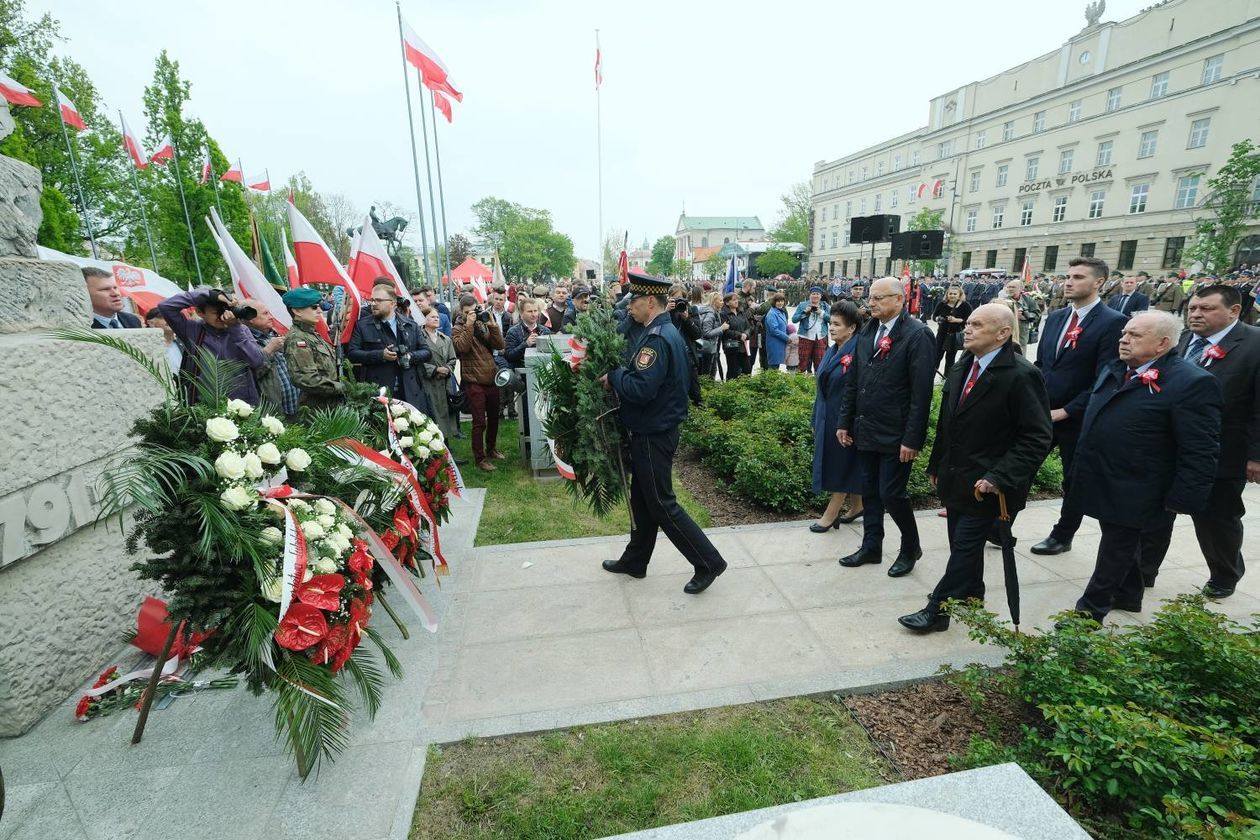  Uroczystości Święta Narodowego Trzeciego Maja w Lublinie (zdjęcie 1) - Autor: Maciej Kaczanowski