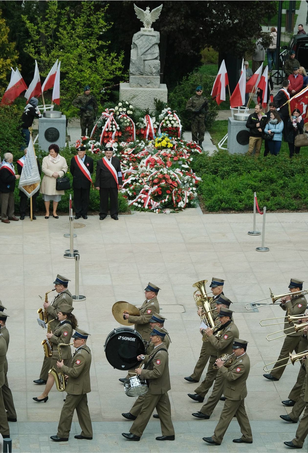  Uroczystości Święta Narodowego Trzeciego Maja w Lublinie (zdjęcie 1) - Autor: Maciej Kaczanowski