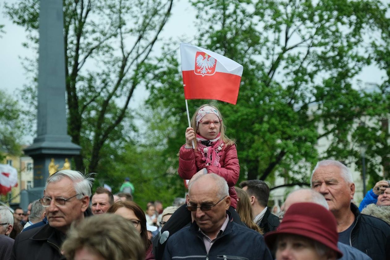  Uroczystości Święta Narodowego Trzeciego Maja w Lublinie (zdjęcie 1) - Autor: Maciej Kaczanowski